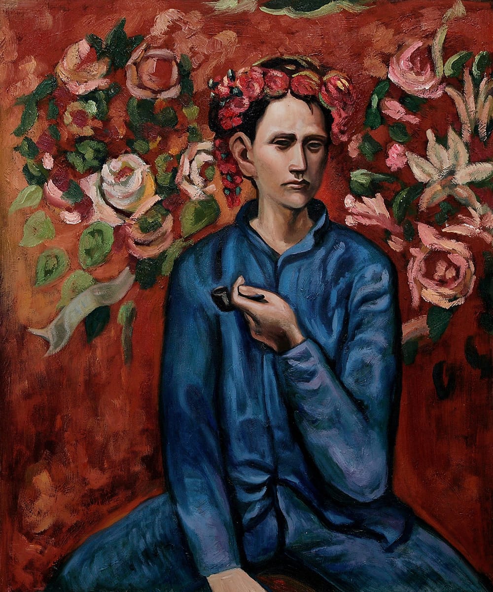 Famous-arts-oil-painting-Boy-with-Pipe-by-Pablo-Picasso-museum-landscape-oil-painting-on-canvas